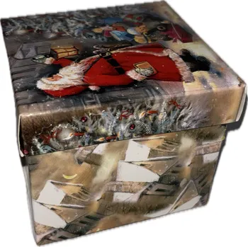 Vánoční dekorace Vánoční skládací krabička Varianta: 1 Nové