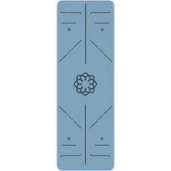 podložka na cvičení Jóga protiskluzová podložka | fitness - Modrá Černá