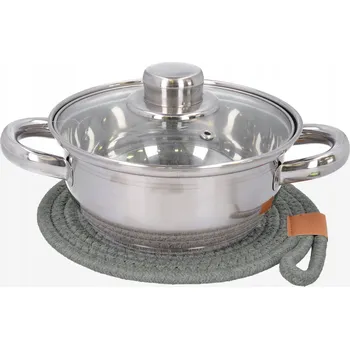 Obraz PODSTAWKA POD GARNEK okrągła 20cm w stylu na stůl