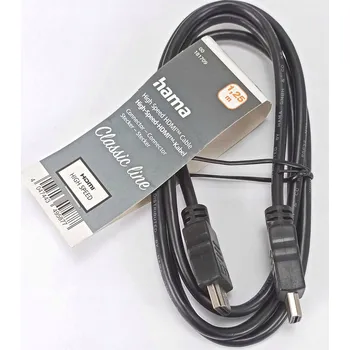Video kabel HDMI kabel - HDMI high speed 1,25m HAMA 2.0