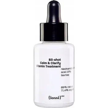 Pleťové sérum Iossi B3-shot Calm and Clarify Vitamin Treatment, koncentrované sérum s niacinamidem, 30 ml
