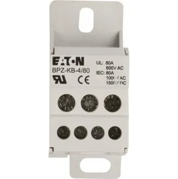 vypínač Rozdělovací blok Eaton 600 V IP20 80 A