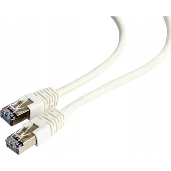 Síťový kabel GEMBIRD patch kabel RJ45 kat. 6 FTP 0,5m bílý
