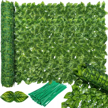 umělý živý plot Umělý živý plot břečťan na oplocení, balkon, stěnu 5 m x 50 cm, pletivo