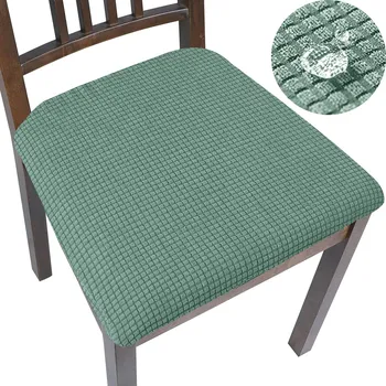 Potah na židli Voděodolný elastický potah na židli | bytový doplněk - T1-azurová , 1 ks