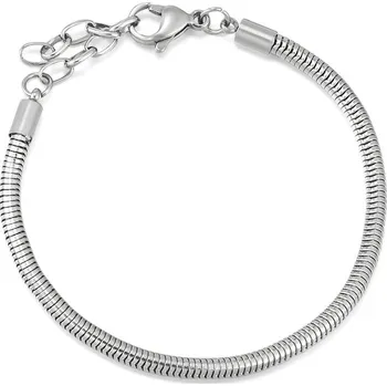 Náramek Stříbrný hadí náramek unisex 3mm | náramek, šperk - 001 , 16cm