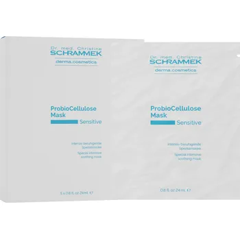 Pleťová maska Dr. med. Christine Schrammek ProbioCellulose Mask, 5x24 ml - KABI