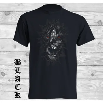 panske-levne-bavlnene-horor-tricko-potisk-cerna mumie Barva: Black -černá, velikost: 4XL