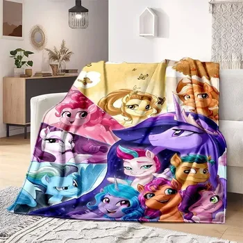 Dětská deka My little pony deka pro děti | teplá deka, dětská přikrývka - 48 , 150x200CM
