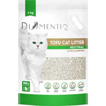 Stelivo pro kočky Tofu Neutrální hrudkující Diamentiq 4 kg