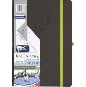 Kalendář Knižní kalendář 2026 B5 Elefant šedý