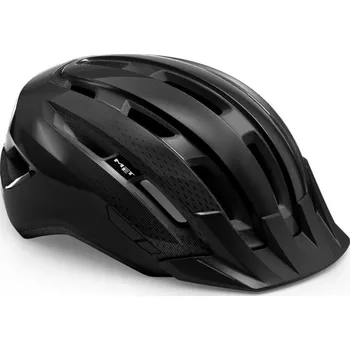 Cyklistická přilba MET Cyklistická přilba - DOWNTOWN - černá (52–58 cm)