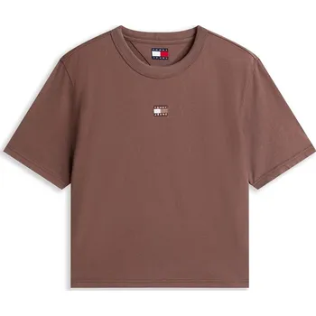 Dámská móda Tričko Tommy Jeans Black Walnut 6814497 10 (S)