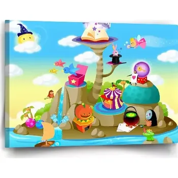 Obraz Sablio Obraz Pohádkový svět - 60x40 cm