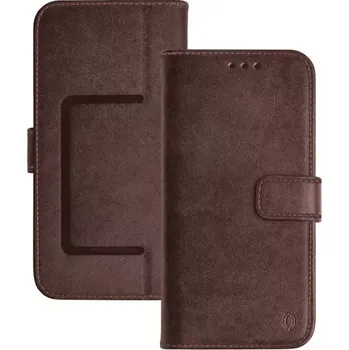 Pouzdro na mobilní telefon Pouzdro ALIGATOR Flexibook vel.5,5"-6", hnědé
