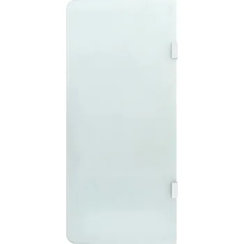 WC sada OMAXI Nástěnná pisoárová zástěna 90 x 40 cm tvrzené sklo 798576