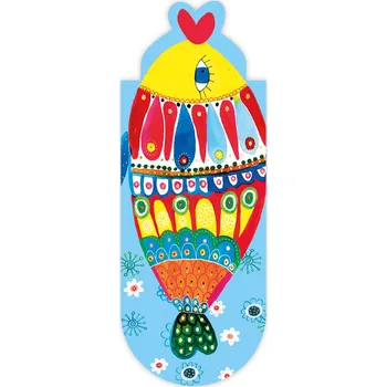 Doplněk ke knize Magnetická záložka do knihy ovál Ryba s ústy