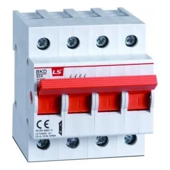 Jistič Modulární odpojovač 4P 125A BKD 4P 125A 06140187R0