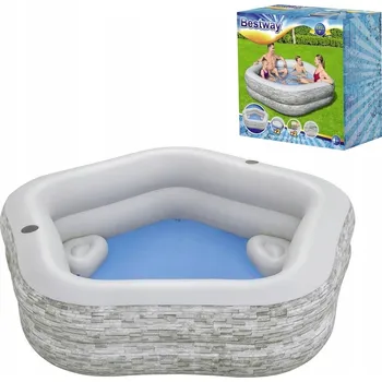 Bazén Nafukovací bazén oválný Bestway 213 x 206 cm