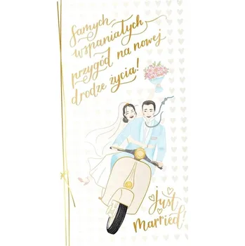 Obraz Přání ke Svatba, výročí, 11,4 x 21,5 cm