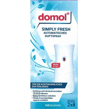 Osvěžovač vzduchu DOMOL Simply Fresh Automatický osvěžovač vzduchu DIFUZÉR včetně baterií