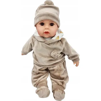 PANENKA MIMINKO A ZPÍVAJÍCÍ V POLŠTINĚ 45CM + DUDLÍK + LAHEV_742