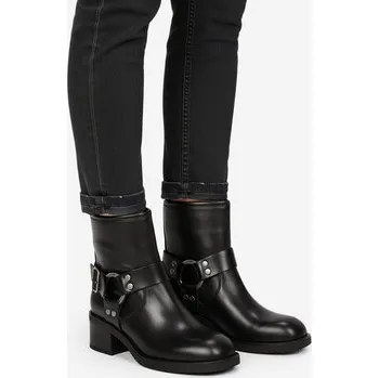 Dámské kozačky Polokozačky G-Star Raw EO-EYLUL-4769 Černá 38