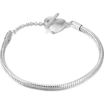 Náramek Stříbrný hadí náramek unisex 3mm | náramek, šperk - 023 , 17CM