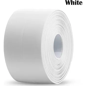 těsnicí páska Voděodolná samolepicí těsnicí páska do koupelny Bílá 2.2cm x 3.2M