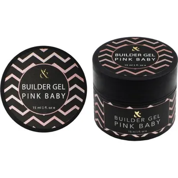 Lak na nehty Fox Stavební Gel Pink Baby 15 ml gel na nehty