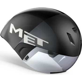 Cyklistická přilba MET Cyklistická přilba - CODATRONCA - černá/stříbrná