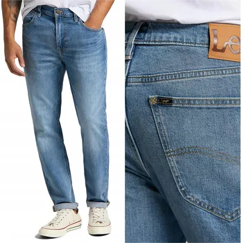 LEE AUSTIN PÁNSKÉ ROVNÉ JEANS KALHOTY DŽÍNY W34 L30