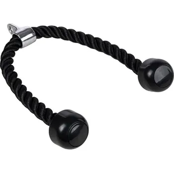 Tricepsové posilovací lano 70/90 cm | fitness pomůcka - 90 cm