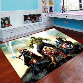 Koberec Dětský koberec s motivem Avengers | dětský koberec, kusový koberec - 3 , 50X80CM