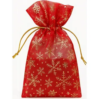 Dárková taška Dárková taška Vánoce ČERVENÁ HVĚZDA 36x16,5 cm