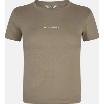 Dámské tričko Tričko Jack Wills Taupe 5596130 14 (L)
