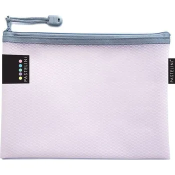 Obálka se zipem síťovaná A5 PASTELINI růžová