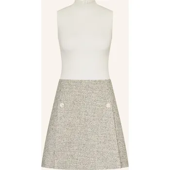 Dámské šaty Ted Baker Dámské Buklé Šaty Ekaam Ze Směsi Materiálů, bílá /...