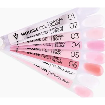 Lak na nehty VICTORIA VYNN Vzorník barev Mousse Sculpture Gel
