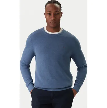 Pánský svetr Tommy Hilfiger pánský modrý svetr 20024285-8721222539629