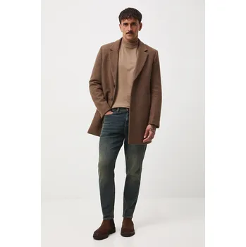 Dámský kabát Kabát s příměsí vlny Medicine RW25-KPM506 hnědá 82M, vel. L