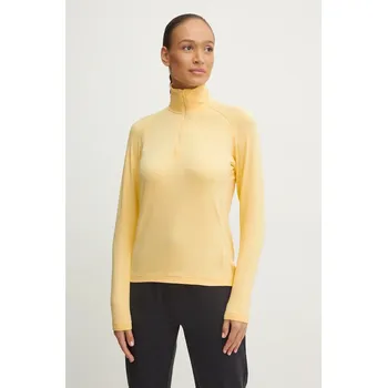 Dámská mikina Sportovní mikina Helly Hansen Verglas žlutá barva, 62965 10X, vel. M