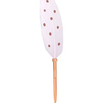 Propiska s pírkem Top Model - Fialové pírko