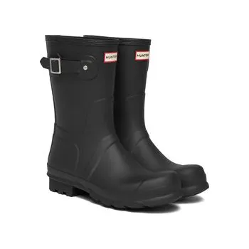 Pánské holínky Hunter Holínky Original Short MFS9000RMA Černá 44