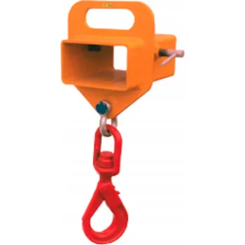 Stavební technika Závěsné zařízení pro vysokozdvižný vozík, jednoduchý manipulátor, nosnost 5000 kg, CE