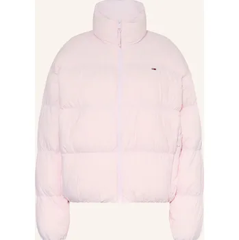 Tommy Jeans Dámská Péřová Bunda, světle růžová, 36