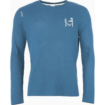 Pánské tričko CHILLAZ Cuenca dark blue triko dl.rukáv varianta: XL