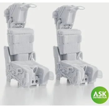 Plastikový model ASK 1/32 GRU-7A Ejection Seats for F-14A/B Late - excluding seat belts (2pcs) recom. for Trumpeter