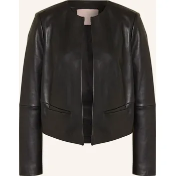 Dámský blejzr Ted Baker Dámská Kožená Bunda Quentia, černá, 40