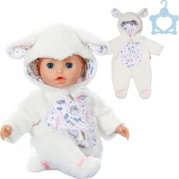 Doplněk pro panenku BABY born Overal ovečka, 43 cm